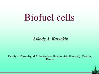 Biofuel cells