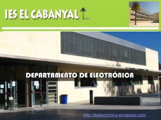 DEPARTAMENTO DE ELECTRÓNICA