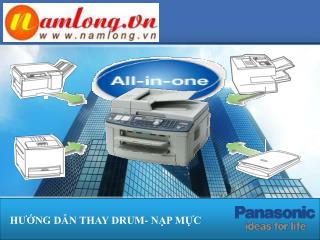 HƯỚNG DẪN THAY DRUM- NẠP MỰC