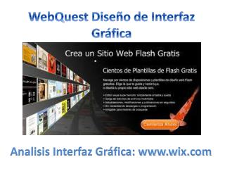 WebQuest Diseño de Interfaz Gráfica