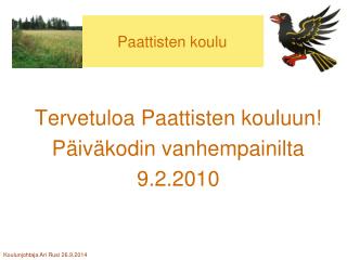 Paattisten koulu