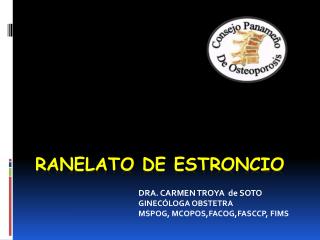 RANELATO DE ESTRONCIO