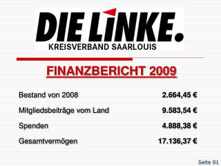 Bestand von 2008 Mitgliedsbeiträge vom Land Spenden Gesamtvermögen