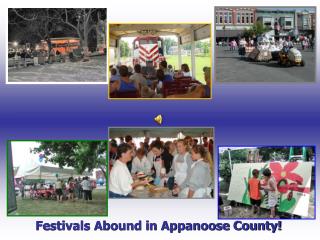 Festivals Abound in Appanoose County!