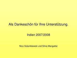 Als Dankeschön für Ihre Unterstützung.