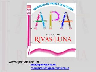 info @ aparivasluna .es comunicacion@aparivasluna.es