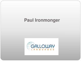 Paul Ironmonger