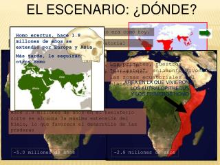 EL ESCENARIO: ¿DÓNDE?