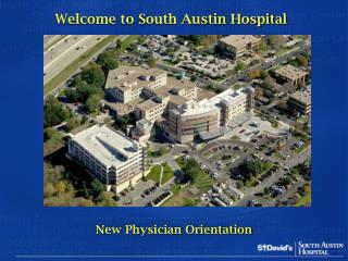 Welcome to South Austin Hospital