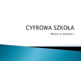 CYFROWA SZKOŁA