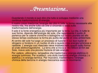 ..Presentazione..