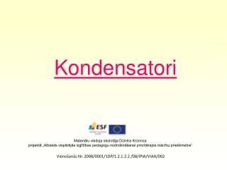 Kondensatori