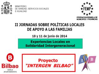 Experiencias Locales en Solidaridad Intergeneracional
