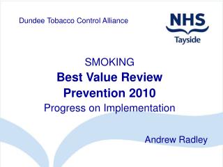 Dundee Tobacco Control Alliance