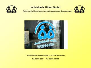 Individuelle Hilfen GmbH