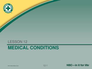 MEDICAL CONDITIONS