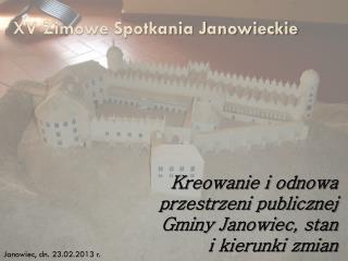 XV Zimowe Spotkania Janowieckie