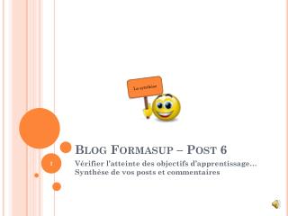 Blog Formasup – Post 6