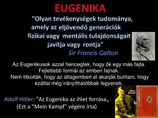 EUGENIKA