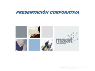 PRESENTACIÓN CORPORATIVA