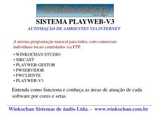 SISTEMA PLAYWEB-V3