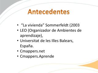 Antecedentes