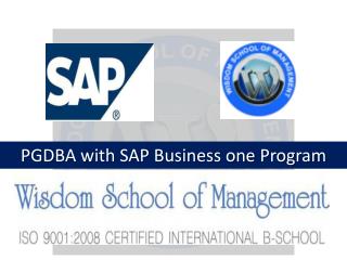 PGDBA with SAP Business one Program