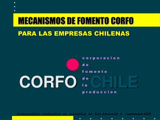 CORFO CHILE
