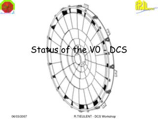 Status of the V0 - DCS