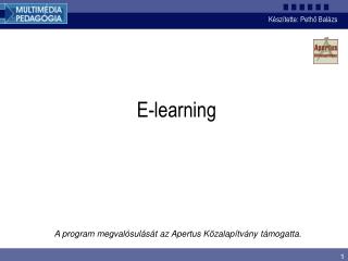 E-learning