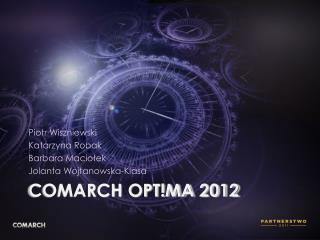 comarch opt!ma 2012
