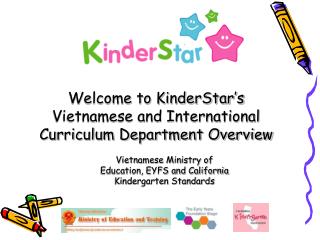 Vietnamese Ministry of Education, EYFS and California Kindergarten Standards