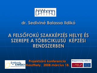 dr. Sediviné Balassa Ildikó