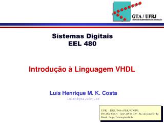 Introdução à Linguagem VHDL