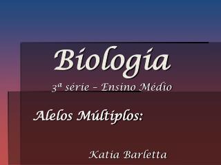 Biologia