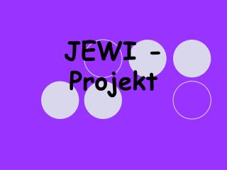 JEWI - Projekt