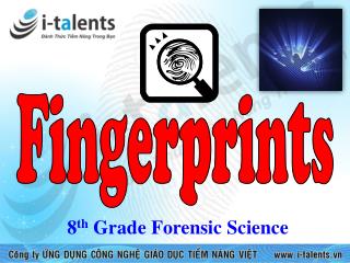 8 th Grade Forensic Science
