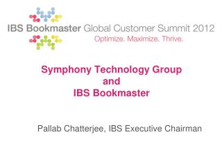 Symphony Technology Group and IBS Bookmaster