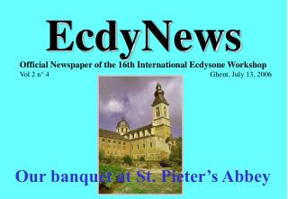 EcdyNews