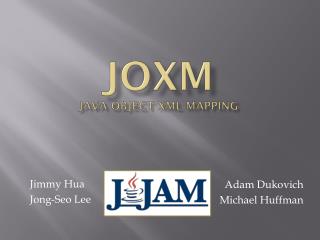 JOXM Java Object XML Mapping