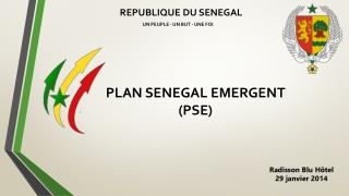 REPUBLIQUE DU SENEGAL