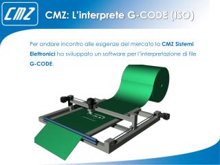 CMZ: L’interprete G-CODE (ISO)