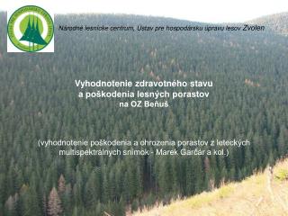 Národné lesnícke centrum, Ústav pre hospodársku úpravu lesov Zvolen