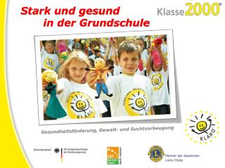 Stark und gesund in der Grundschule