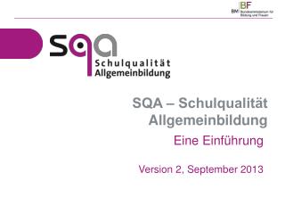 SQA ‒ Schulqualität Allgemeinbildung