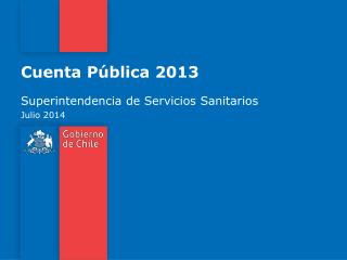 Cuenta Pública 2013