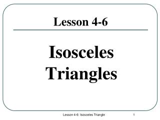 Lesson 4-6