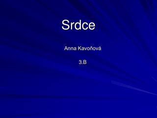 Srdce