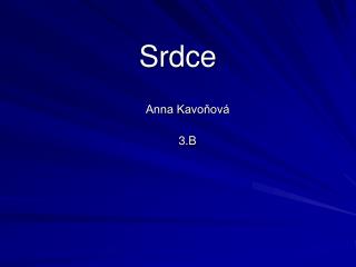 Srdce