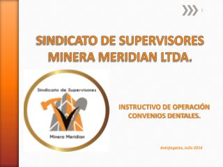 SINDICATO DE SUPERVISORES MINERA MERIDIAN LTDA.